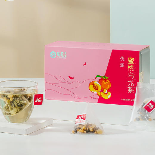 鸣龙优乐系列——蜜桃乌龙茶 商品图0