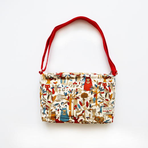 HUJI祤集Sling斜挎包插画熊熊树林 商品图0