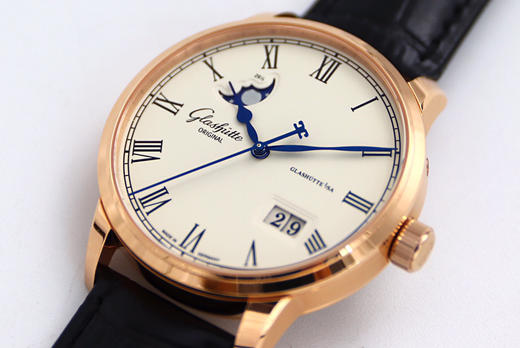 新升级版‼️采用纯进口机芯，GL格拉苏蒂参议员大日历 大窗口真月相功能 商品图2