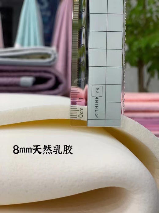 【高端硬货】  LF级80支天丝乳胶凉席 泰国进口乳胶8mm  Q弹透气抗菌 升级版防滑滴塑布 绑带/床笠不移位 商品图3