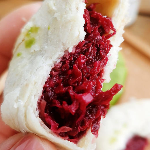 云南玫瑰鲜花饼 真正鲜花瓣做的馅料 一口吃出天然 低糖 花青素含量保留高 手工制作 现烤现发 香味浓郁 包邮|百里食 商品图2