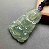 冰种晴水绿飘花翡翠大观音 商品缩略图0