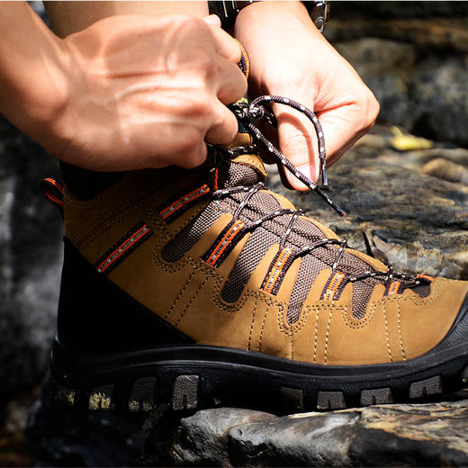 SLEADER（斯立德）梦想S359N中高帮登山防滑鞋男女 轻量舒适防水透气徒步鞋  梦想S359N 商品图8