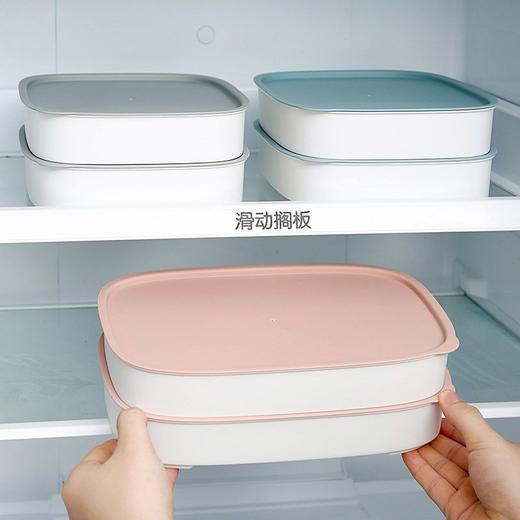【保鲜收纳盒】密封保鲜饺子盒冰箱生鲜带盖多层冻饺子冻馄钝盒子【9.9包邮】 商品图7