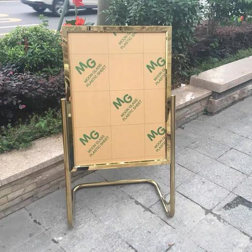 不锈钢指示牌 L型角 欢迎牌 商品图2