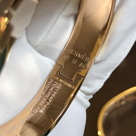 爱马仕H手镯-香芋紫珐琅 商品图8