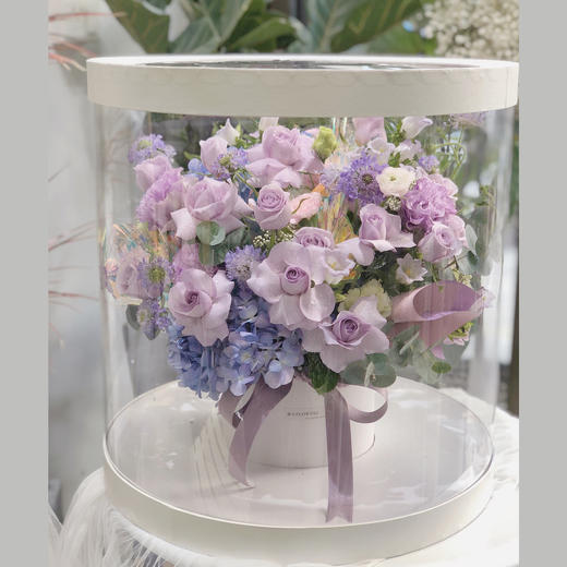 「时光正好」-紫色系巨型透视盒 商品图0