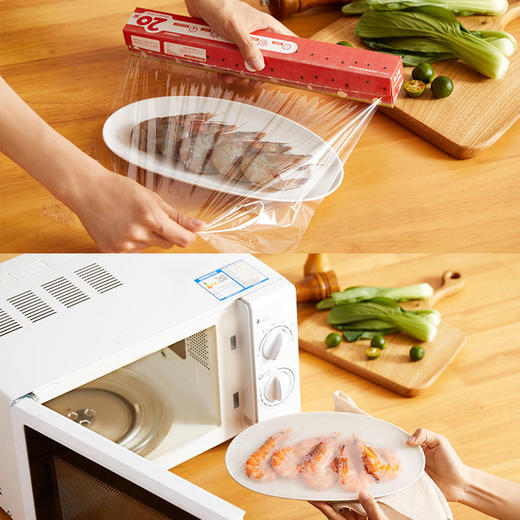 厨之秘 耐高温 PVDC保鲜膜（每盒20米） 商品图8