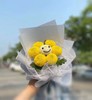 【表情包2】乒乓菊卡通创意花束套装（5套/包） 鲜花胶 商品缩略图4
