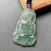 冰种晴水绿飘花翡翠大观音 商品缩略图8