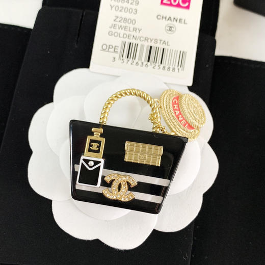 CHANEL香奈儿双c帽子包包胸针 商品图1