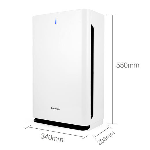 松下 （Panasonic）空气净化器除甲醛家用 除过敏原 除细菌 除苯 除雾霾PM2.5 一键操控F-61C7PD-W 商品图1