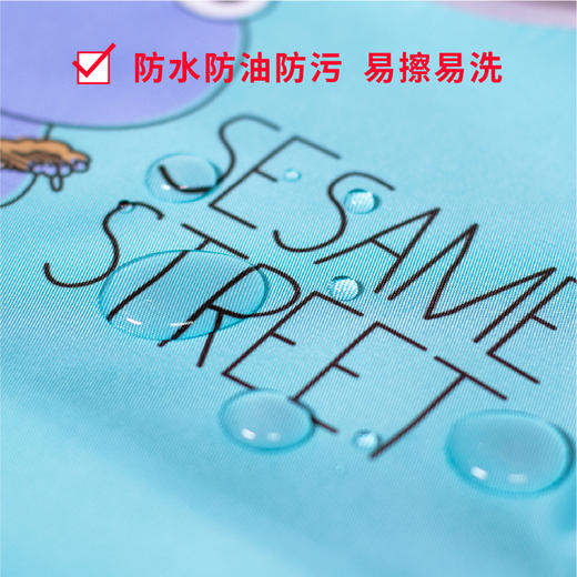 芝麻街儿童围兜丨食饭兜宝宝吃饭防水防漏柔软轻便多色可选 商品图2
