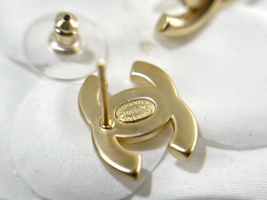 CHANEL香奈儿双C耳钉耳环 商品图8