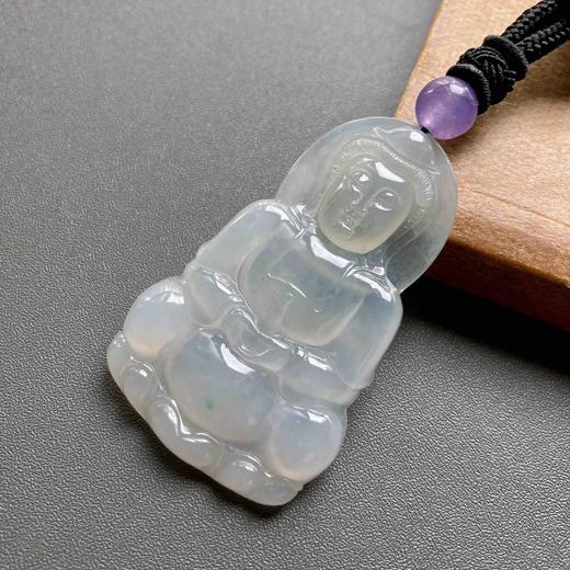 冰种飘阳绿翡翠大观音 商品图1