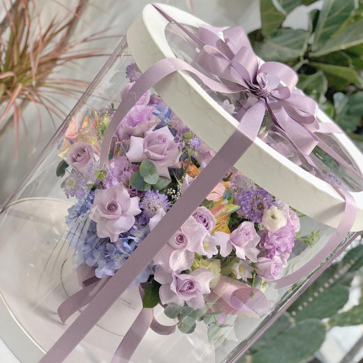 「时光正好」-紫色系巨型透视盒 商品图1