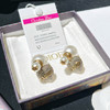 DIOR迪奥桃心满钻珍珠耳钉耳环 商品缩略图2