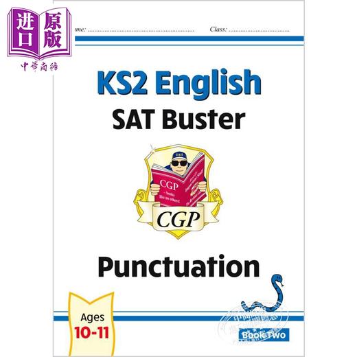 CGP New KS2 English SPaG SAT Buster Book 2 英国小学毕业英语考试SPaG备考练习册四册 语法+标点符号+拼写 10-11岁 商品图2