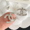 CHANEL香奈儿双c满钻耳钉耳环 商品缩略图6