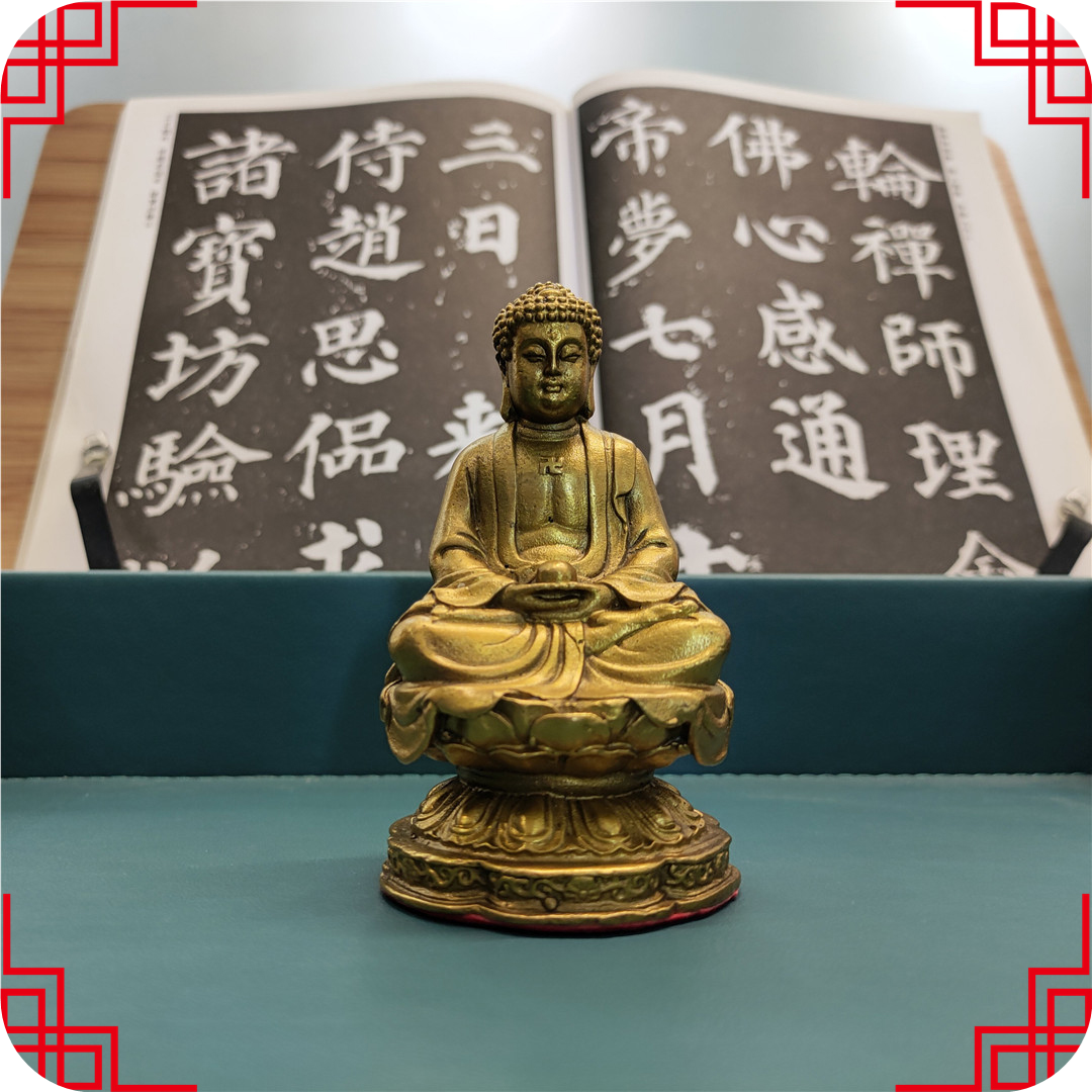 释迦摩尼佛纯铜佛像