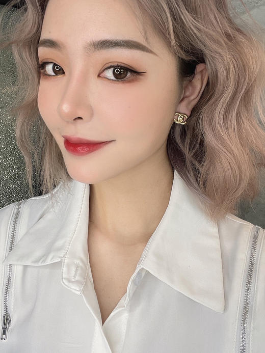 CHANEL香奈儿双C耳钉耳环 商品图4