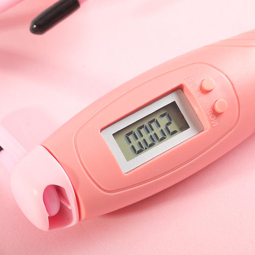 【娱乐星球】中考达标计数钢丝跳绳 计时 计数 黑色粉色 商品图3