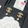 CHANEL香奈儿双c珍珠耳钉耳环 商品缩略图2