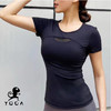 壁虎瑜伽《2104SY029》修腰高弹瑜伽短袖（可拆卸胸垫）【5天发货】 商品缩略图7