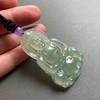 冰种晴水绿飘花翡翠大观音 商品缩略图5