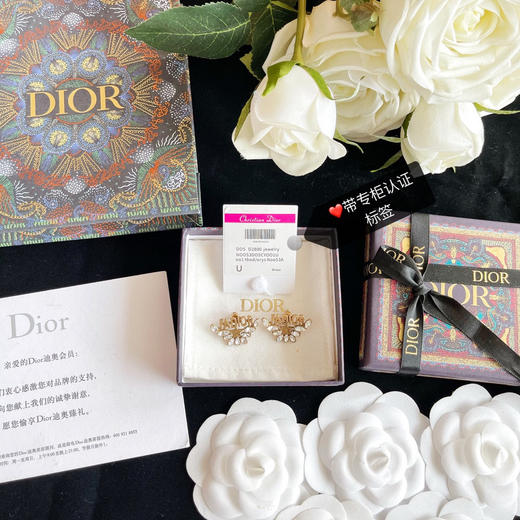 DIOR迪奥JADIOR耳钉耳环 商品图1