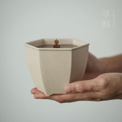 「蚀痕 草木灰色壶承」 茶托 小茶盘 氧化黄铜盖 可储水 商品图10