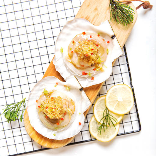 国联水产龙霸蒜蓉粉丝贝360g(10只装）(补贴) 商品图5