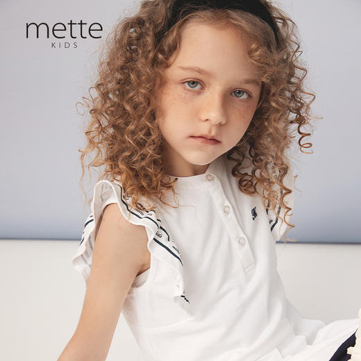 【无袖纯棉童连衣裙】21年夏季新品中长款连衣裙时尚无袖薄裙子 商品图0