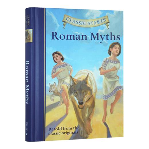 开始读经典 罗马神话 英文原版 Classic Starts Roman Myths 英文版儿童小说 世界经典名著 精装 进口原版英语书籍 商品图0