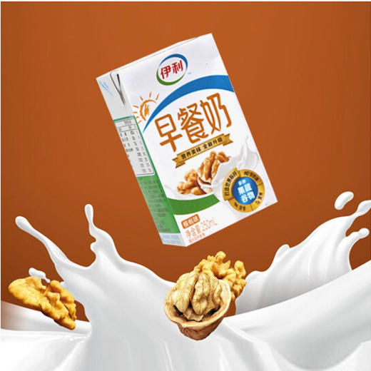 伊利早餐奶（核桃味）【1*24】件 商品图2