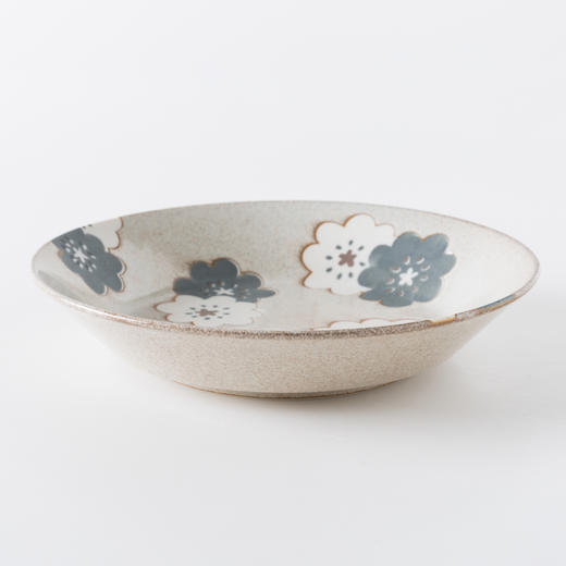 【AITO】日本原产 美浓烧Nordic Flower陶瓷碗碟 冬雪 商品图6