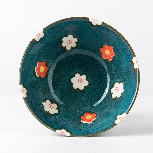 【AITO】日本原产 美浓烧Nordic Flower陶瓷碗碟 花朵春意 商品图5