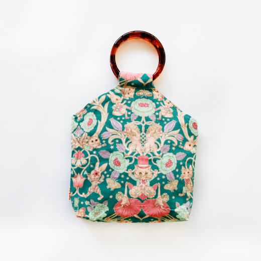 HUJI祤集Amber手提包插画马戏团喵喵 商品图1