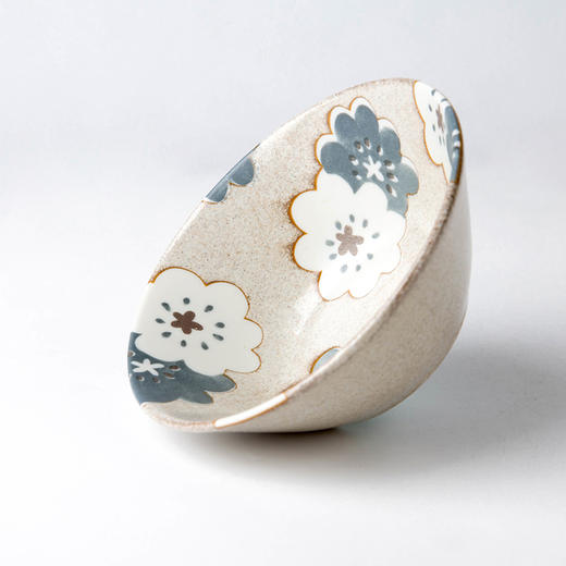 【AITO】日本原产 美浓烧Nordic Flower陶瓷碗碟 冬雪 商品图9