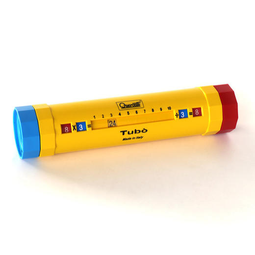 Quercetti启迪 早教系列 一筒妙算（乘除法学习器）Q2561 5+岁 意大利 商品图1