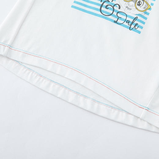 英氏儿童内衣套装居家服上衣裤子2021夏季短袖短裤YZJCJ21005A01 商品图3
