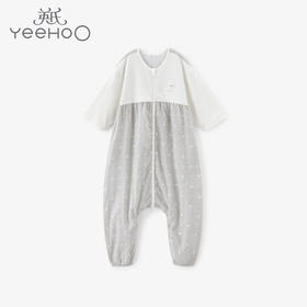 英氏婴儿睡袋宝宝春夏有机棉分腿睡袋防踢被YESFJ21002A01