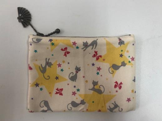 HUJI祤集Komon收纳包POPOLO花边小猫 商品图1