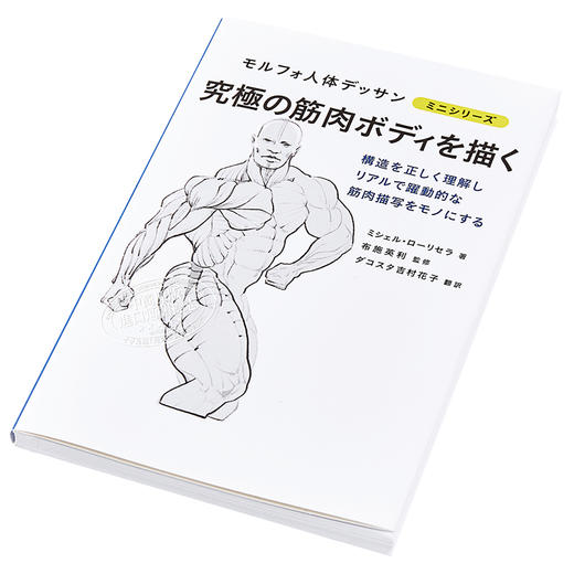 【中商原版】究极的肌肉画法 morpho人体素描 日文原版 究極の筋肉ボディを描く モルフォ人体デッサン ミニシリーズ 商品图2