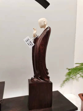 紫檀无相佛摆件