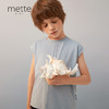 【男童无袖纯棉t恤】21年夏季新品纯棉t桖时尚字母印花薄上衣 商品缩略图0