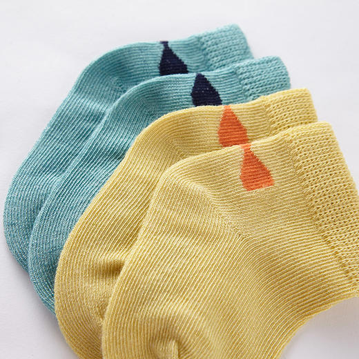 英氏儿童袜子春夏薄袜男女宝宝针织蚕丝柔软印袜子YIWCJ01031A01 YIWCJ01030A01 商品图2