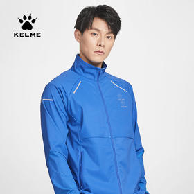 卡尔美运动休闲开衫外套新款夏季梭织薄款拼接健身跑步上衣