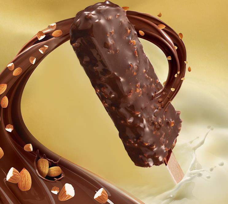 明治meiji巴旦木巧克力雪糕42g6支彩盒冰淇淋