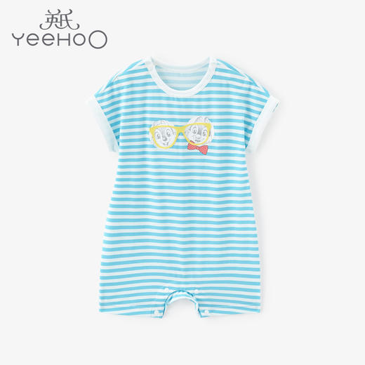 英氏男宝条纹短蛤夏季连体衣迪士尼YZJAJ21001A01 YZJAJ21002A01 商品图3